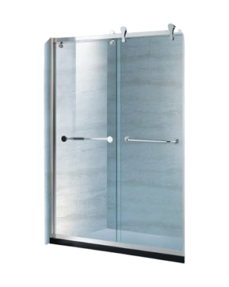 48″x72″ STAINLESS STEEL FRAME DOOR CHROME COLOUR