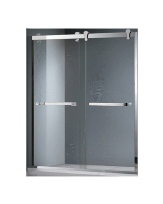 60"x72" STAINLESS STEEL FRAME DOOR BURSHED COLOUR