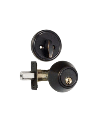 .DEADOLT BLACK FINISH