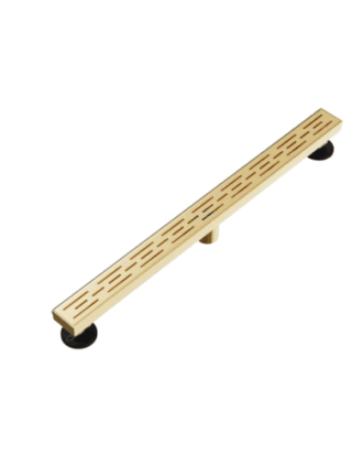 12″ LINEAR SHOWER DRAIN GOLD COLOUR