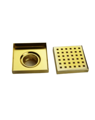 6″X6″ LINEAR SHOWER DRAIN GOLD COLOUR
