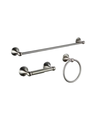 18” Towel Stand Set with Towel Holder STAIN FINISH