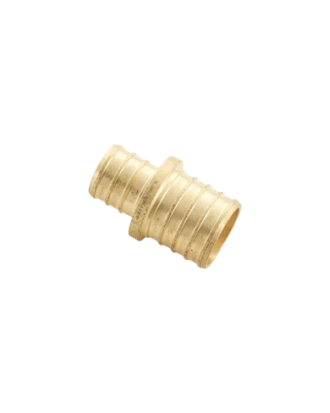 3/4″ PEX X 1/2″ PEX BRASS COUPLING