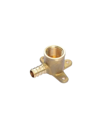 1/2″ PEX X 1/2″ FPT BRASS DROP EAR  ELBOW WITH 3 EARS