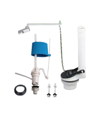TOILET TANK FITTINGS SINGLE FLASH VALVE