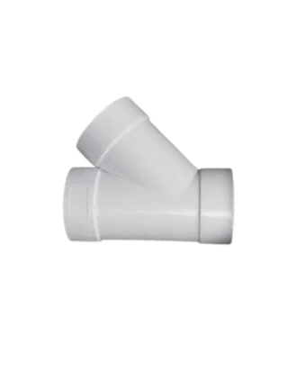 4" PVC YEE PIPE TEE