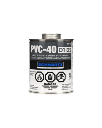946 ML MEDIUM BODIED  GREY  PVC-40 CEMENT WITH DAUBER