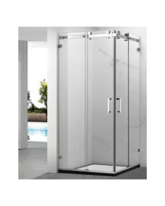36"x36"x78"  STAINLEES STEEL SQUARE SHOWER DOOR WITHOUT SHOWER BASE