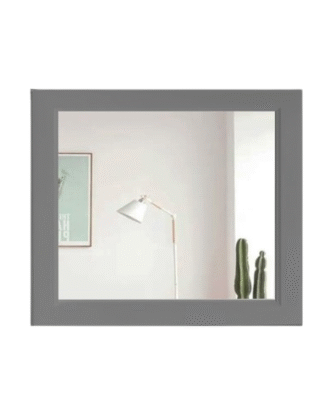30"X36"  MIRROR WITH PLASTIC FRAME GRAY COLOR