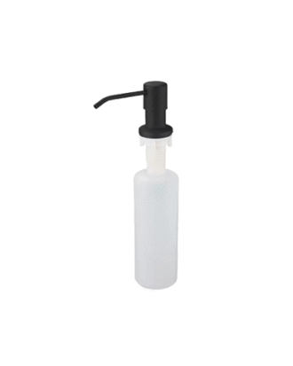 STAINLESS STEEL SOAP DISPENSER FOR KITCHEN BLACK FINISH