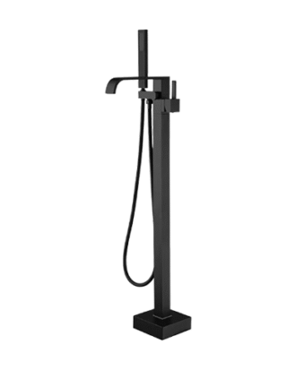 FREESTANDING BATHTUB FAUCET BLACK