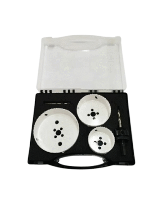 .METAL HOLE SAW SET 5PCS