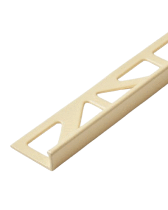 PLASTIC TILE EDGE TRIM BEIGE COLOUR