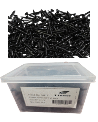 1-1/4" DRY WALL SCREW COARSE 1000 PCS PER PACK