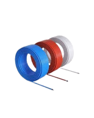 .PEX PIPE 1/2"  100' ROLE BLUE, RED AND WHITE