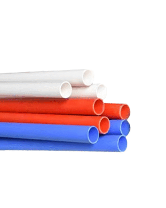.PEX PIPE 1/2"X12' STRAIGHT LENGTH WHITE, RED AND BLUE COLOR
