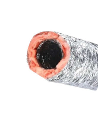 INSULATION DUCT PIPE  TURN 4" x 25"