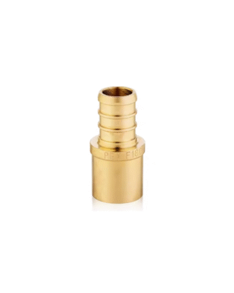 1″ PEX X 1″ FEMALE SWEAT BRASS ADAPTER