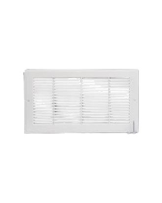 PLASTIC RETURN WALL GRILL 18" X 8"