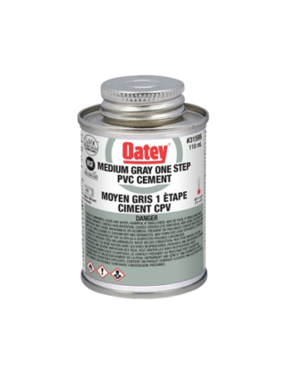 118ML MEDIUM GRAY PVC CEMENT