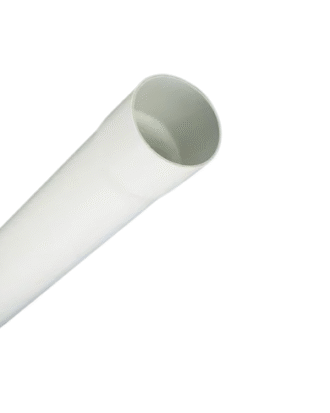 4" WHITE PVC PIPE 10FT LENGTH