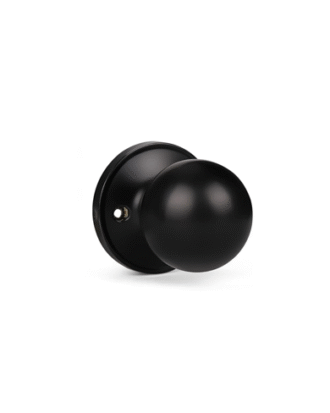 DUMMY DOOR KNOB BLACK FINISH
