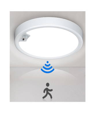 MOTION SENSOR CEILING LIGHT WIRED