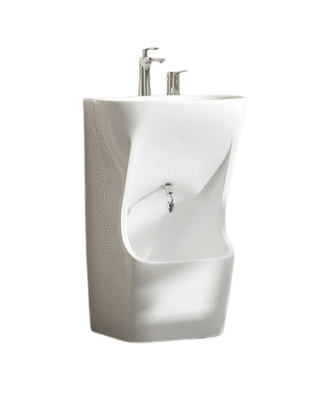 MODERN INTEGRATED CERAMIC WADU BASIN