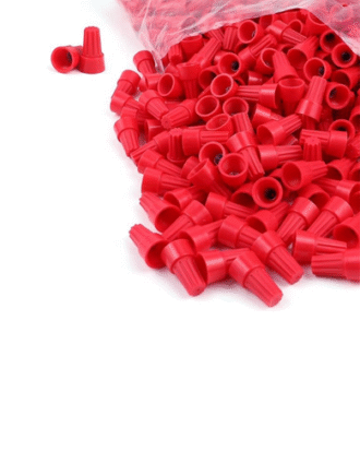 P13 red wire connector 100 pieces electrical wiring connecto