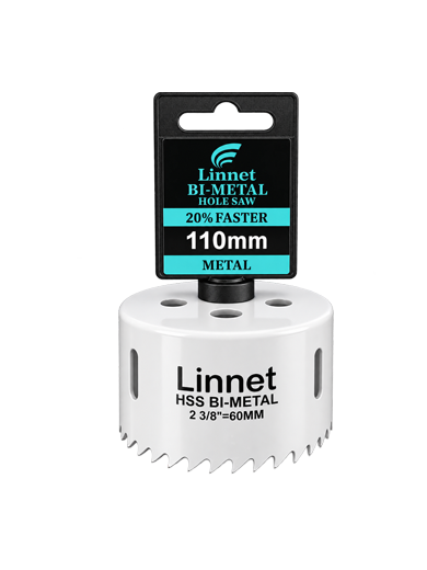 .Linnet 110mm Bi-Metal Wall Hole Saw