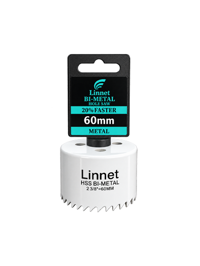 .Linnet 60mm Bi-Metal Wall Hole Saw
